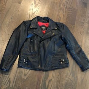 STRAIGHT TO HELL DEFECTOR MEN’S LEATHER JACKET